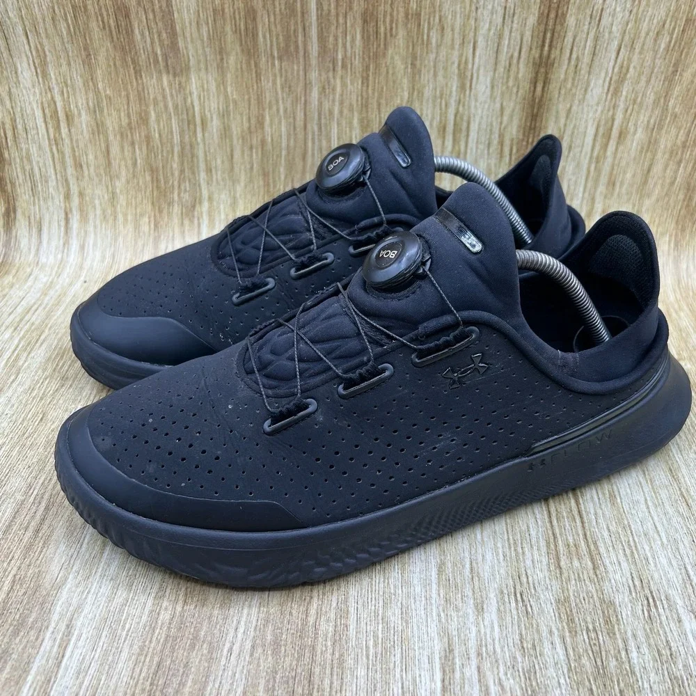 Under Armour SlipSpeed Training Shoes Men's Size 11 Black BOA Flow 3026197-008